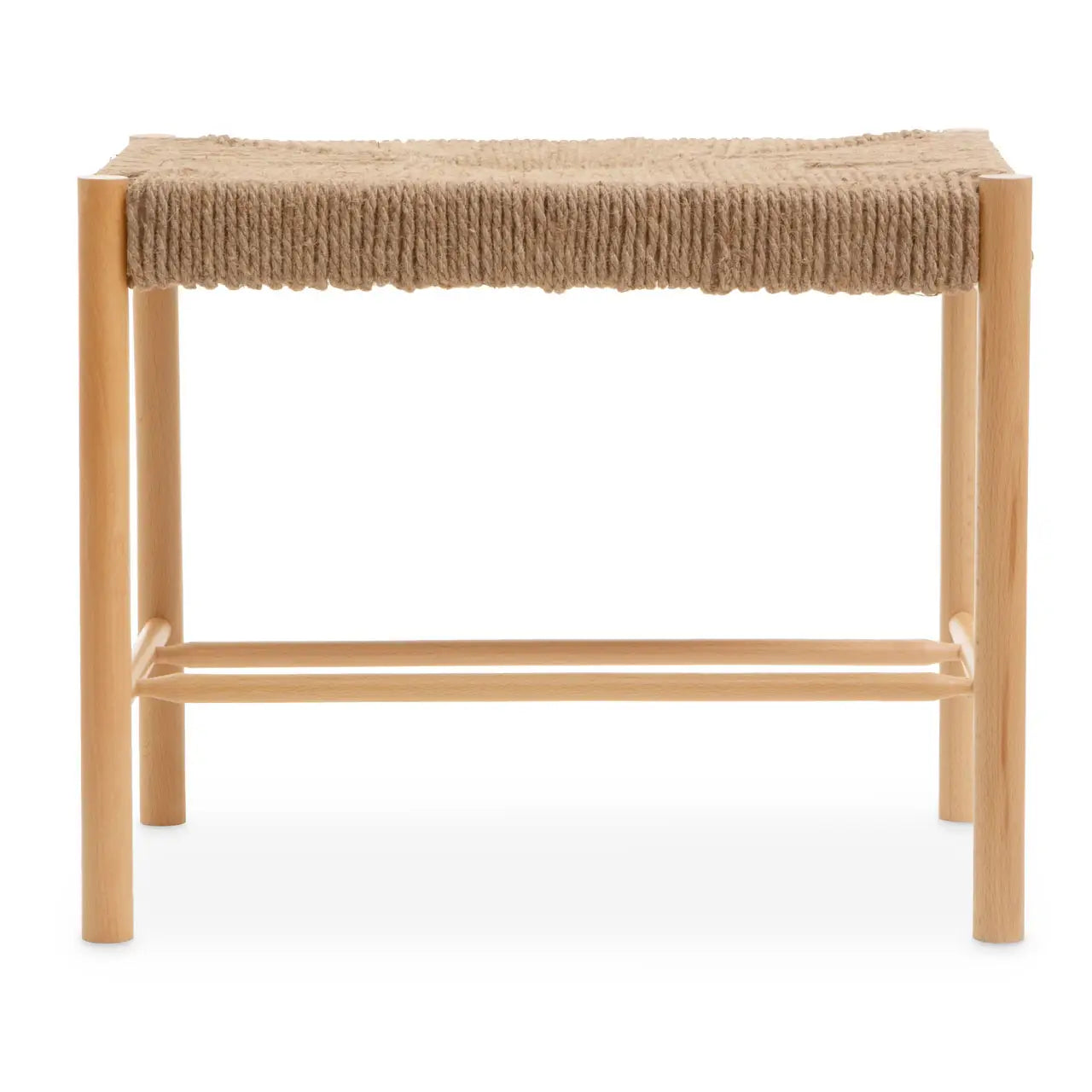 Bandar Natural Rope Weave Small Bench