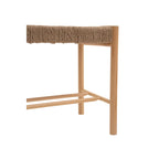 Bandar Natural Rope Weave Small Bench