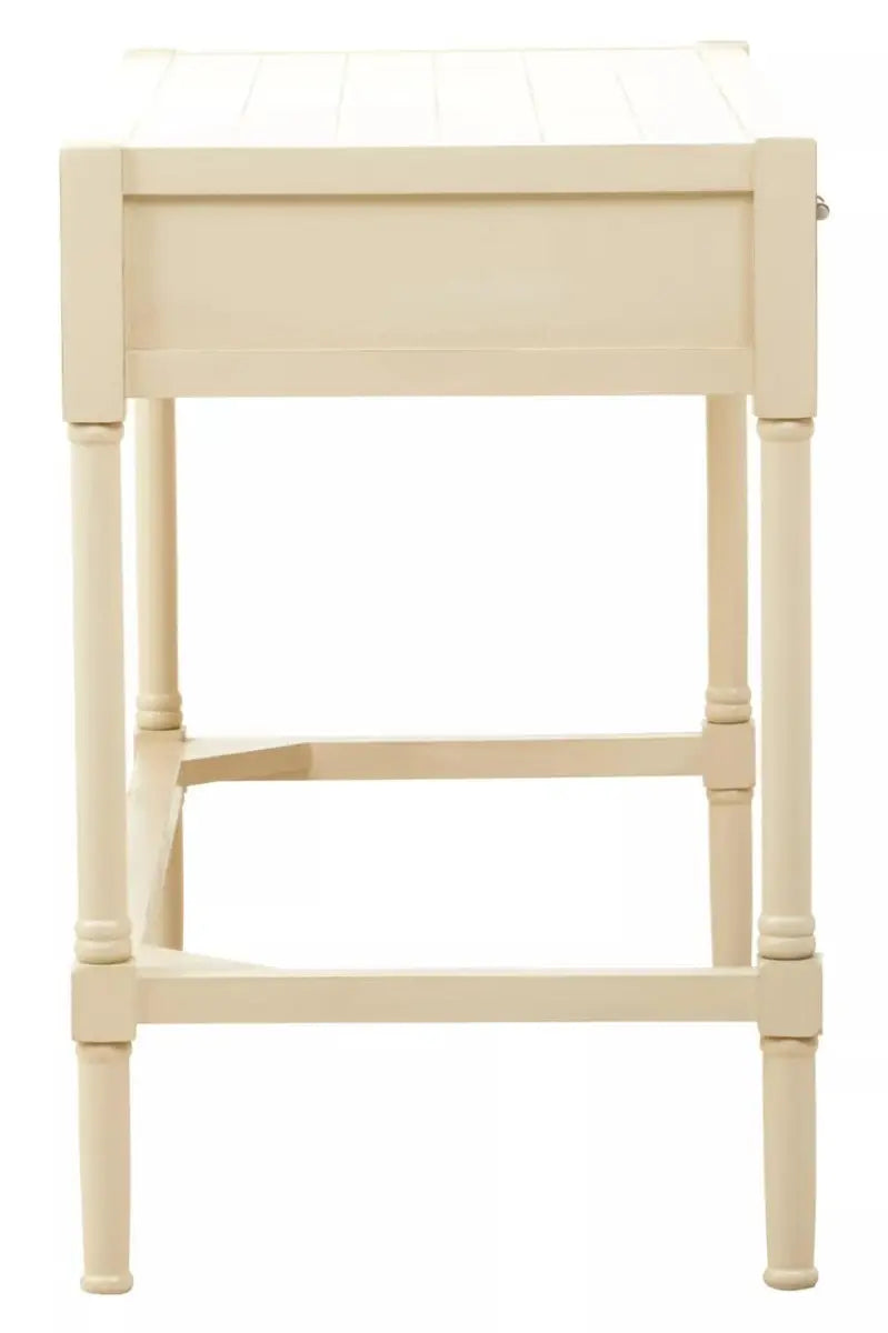 Heritage Two Drawer Antique Pearl Desk