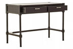 Heritage Two Drawer Black Finish Desk