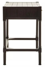 Heritage Two Drawer Black Finish Desk