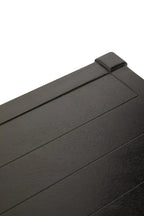 Heritage Two Drawer Black Finish Desk