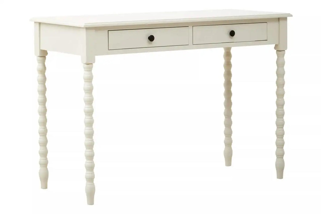 Heritage Two Drawer Ivory Desk