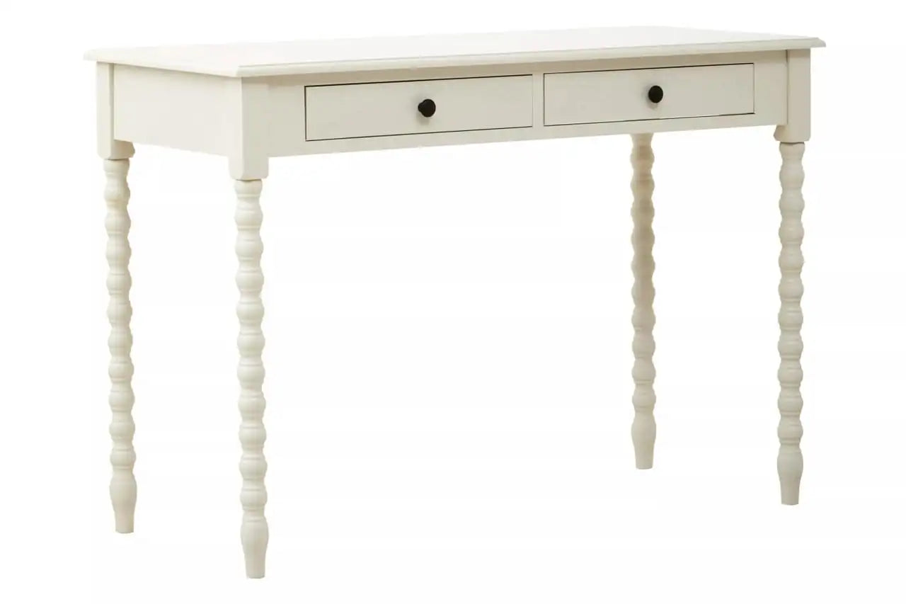 Heritage Two Drawer Ivory Desk