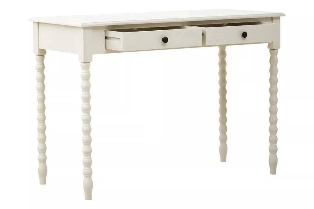 Heritage Two Drawer Ivory Desk