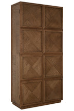 Salvar Natural Oak Wood Tall Cabinet