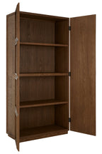 Salvar Natural Oak Wood Tall Cabinet