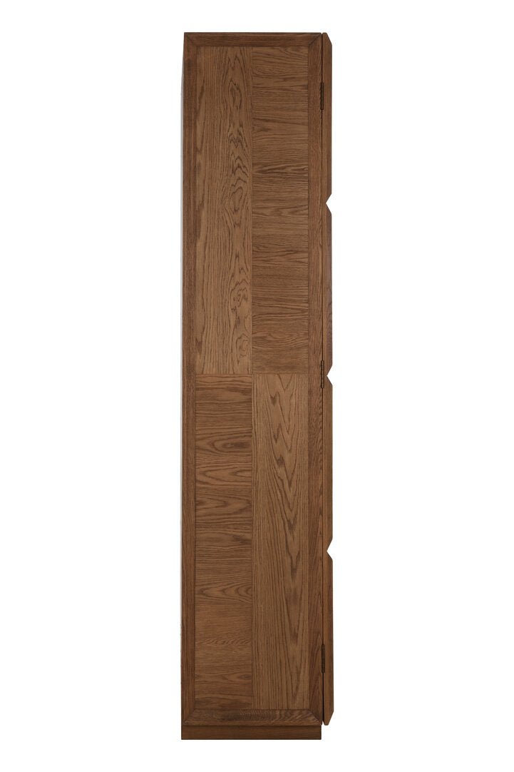 Salvar Natural Oak Wood Tall Cabinet