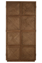 Salvar Natural Oak Wood Tall Cabinet
