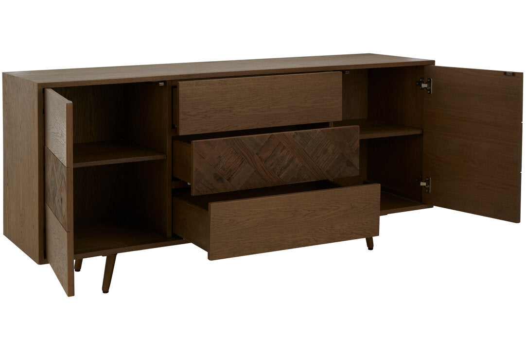 Salvar Oak and Elm Wood Sideboard