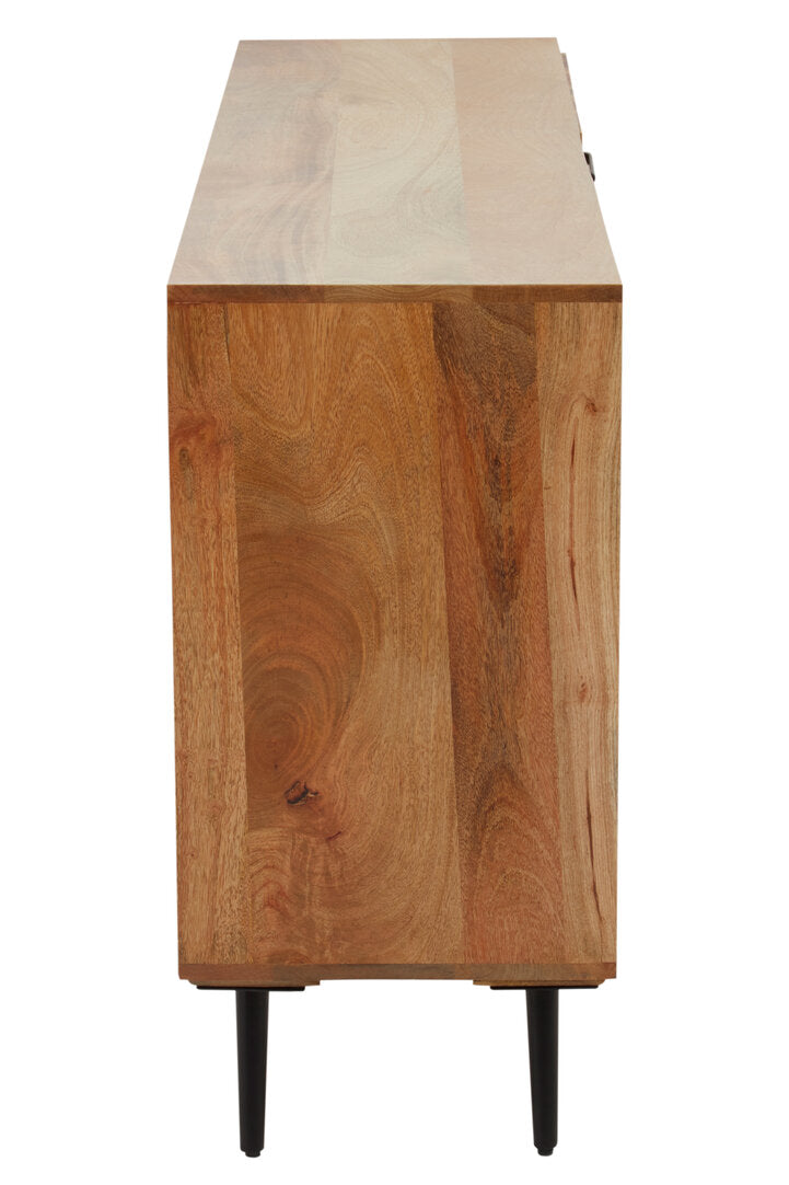 Boho Two Door Mango Wood Sideboard