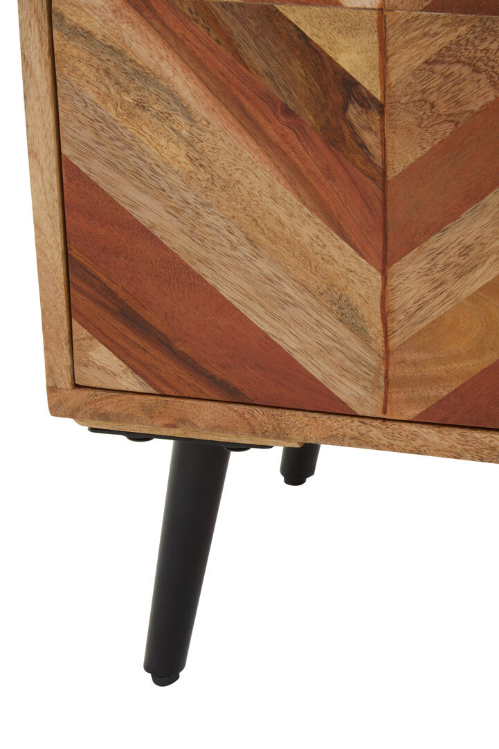 Boho Two Door Mango Wood Sideboard