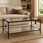 Axis Coffee Table With Black Finish Frame