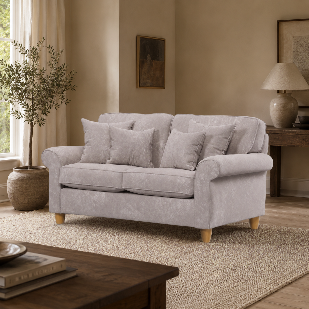 Small Sofa Sic - Glory 3 Beige The Great Sofa Company | Sinatra | Dorchester | Abingdon | Ashbury