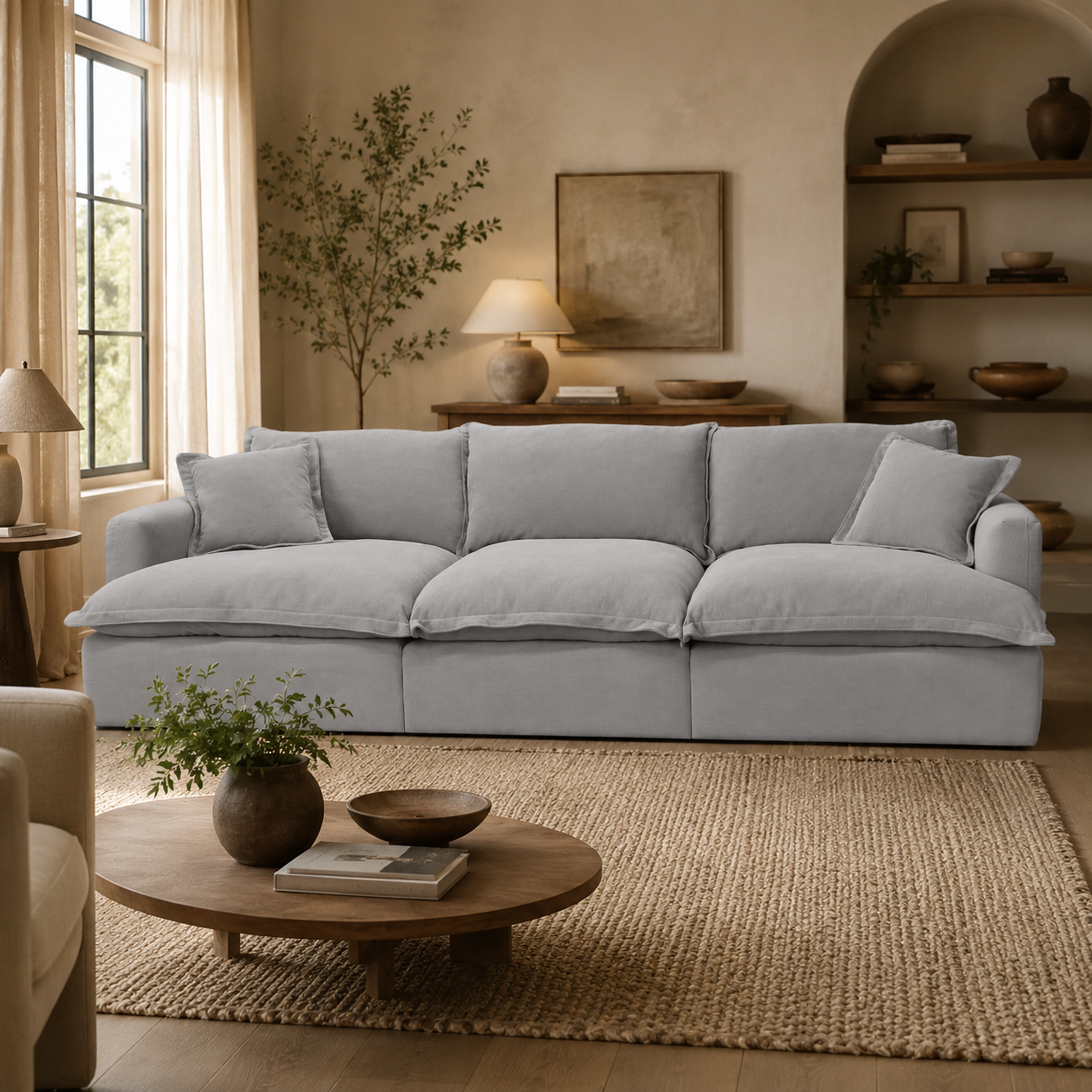 Santa Barbara Modular Sofa Grey