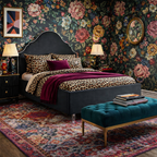 Quince Onyx Double Bed