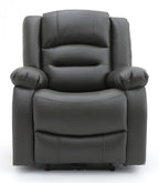 Alva Electric Recliner Sofa Grey Armchair