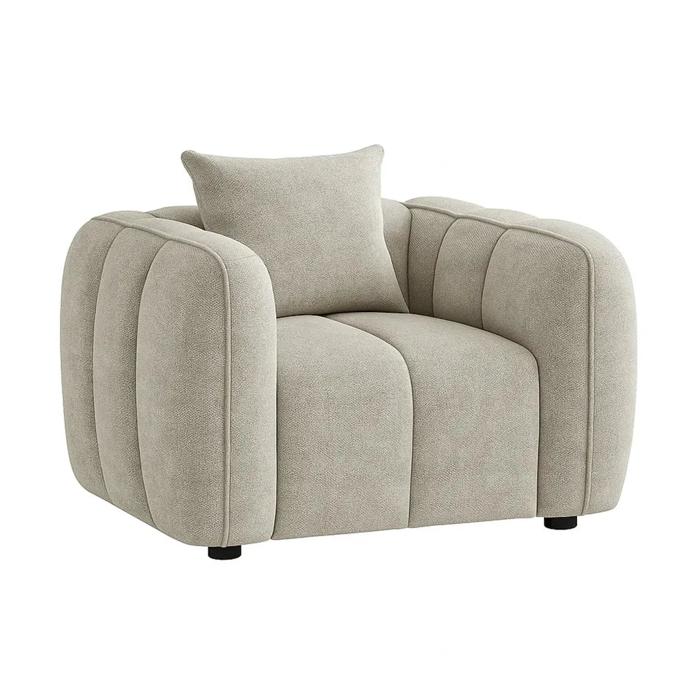 Venice Sofa Beige Armchair