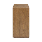 Evie Ribbed Walnut Chest of Drawers