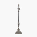 Canterbury Antique Silver Metal Table Lamp Base