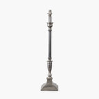 Canterbury Antique Silver Metal Table Lamp Base