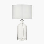 Bellamy Clear Bubble Glass Table Lamp