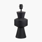 Koa Black Mango Wood Contemporary Table Lamp Base