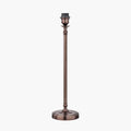 Piero Antique Bronze Metal Candlestick Table Lamp Base