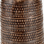 Theano Dot Design Brown Glaze Tall Table Lamp Base