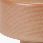 Elure Cinnamon Crackle Effect Table Lamp