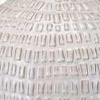 Signe Warm White Linear Textured Ceramic Table Lamp