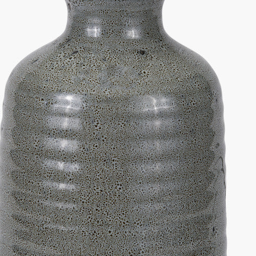 Helka Smokey Green Reactive Glaze Table Lamp