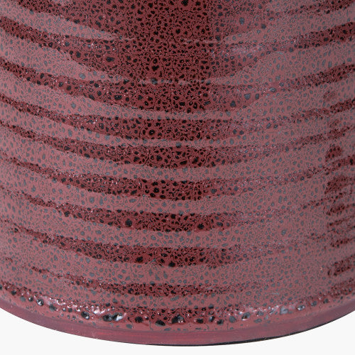 Helka Mulberry Reactive Glaze Table Lamp