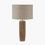 Inaya Natural Tapered Large Wood Table Lamp Base