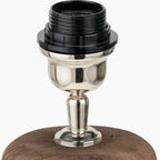 Inaya Natural Tapered Wood Table Lamp Base