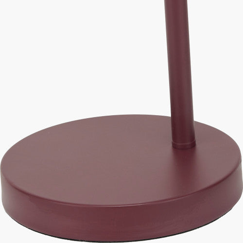 Finn Mulberry Metal Cloche Headed Table Lamp