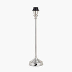 Auden Silver Metal Stick Table Lamp Base