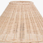 Hali Rattan Base and Shade Table Lamp