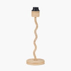 Palau Rattan Wave Table Lamp Base