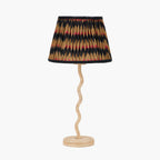 Palau Rattan Wave Table Lamp Base