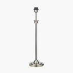Salvatore Antique Silver Metal Table Lamp Base