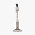 Captiva Grey Wash Mango Wood Table Lamp Base
