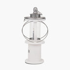 Gibson White Wood Lantern Table Lamp