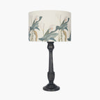 Captiva Antique Black Mango Wood Table Lamp Base