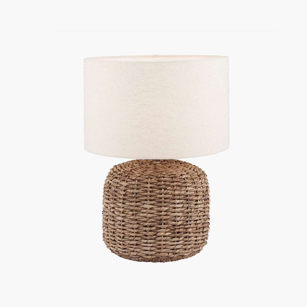 Acer Natural Woven Small Table Lamp