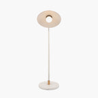 Camden Matt White Metal Angle Arm Task Table Lamp