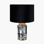 Fenella Black and White Photographic Design Table Lamp Base