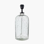 Ophelia Grey Bubble Glass Table Lamp Base