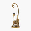 Vervet Antique Brass Metal Monkey Table Lamp Base