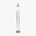 Langston Satin Brass Metal Column Floor Lamp Base